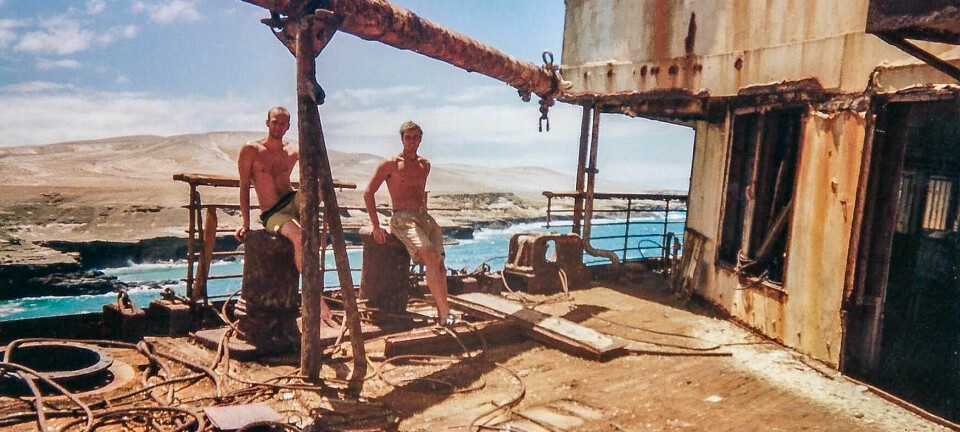 SS «America» var på vei til Thailand, men endte som en turistattraksjon på Kanariøyene