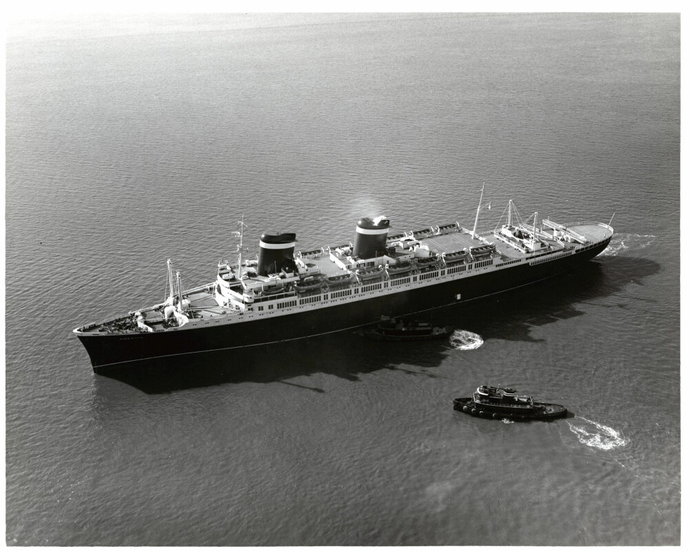 <b>VELMAKTSDAGENE:</b> SS «America» ble designet av Gibbs &amp; Cox og bygget ved Newport News Shipbuilding and Drydock Company i Virginia.
