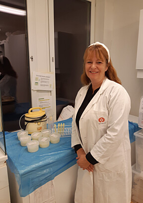 ANNE GRØVSLIEN: Leder melkebanken, Spesialkjøkkenet for barneernæring, Oslo Universitetssykehus