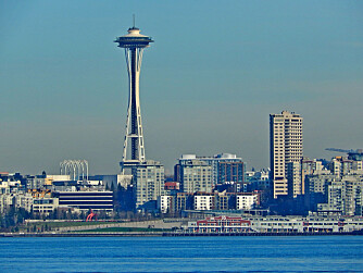 <b>NÅL:</b> Space Needle er Seattles mest markante turistattraksjon. 