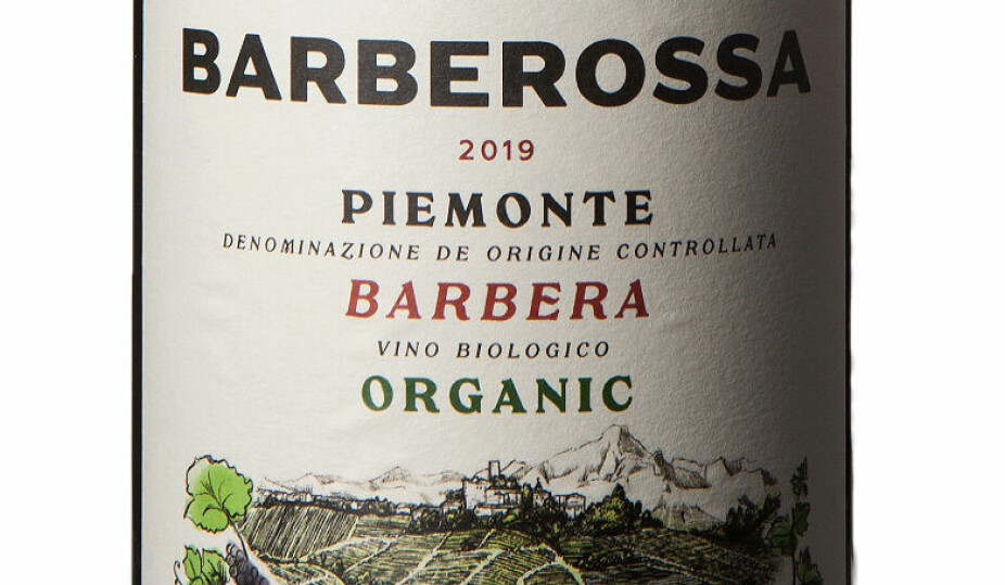 GODT KJØP: Barberossa Piemonte Barbera 2019.