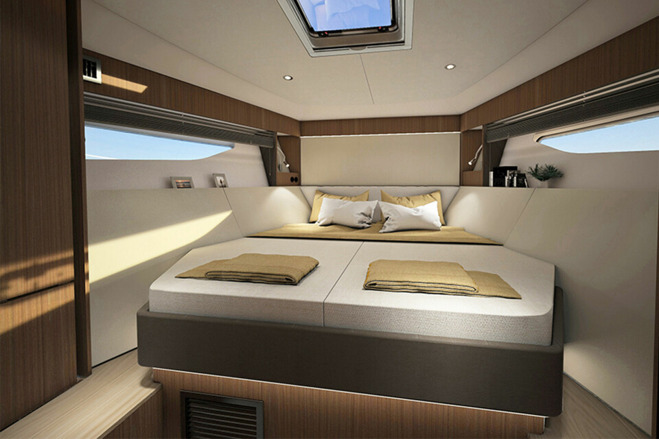 I BAUGEN: Hovedlugaren virker innbydende i lyse farger.