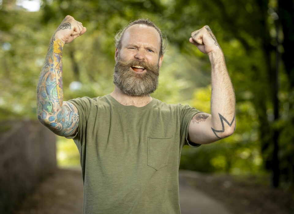 ADAM SCHJØLBERG: Adam Schjølberg forteller at han kjente på en enorm mestringsfølelse da han deltok i «71 grader nord» i 2017.