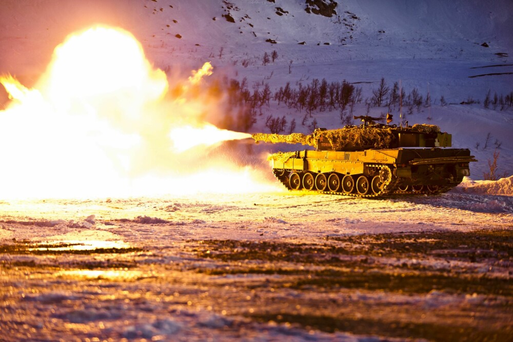 <b>VETERAN:</b> Forsvarets Leopard 2A4 er velprøvde og snart 40 år gamle. Når de byttes ut, vil antallet nesten dobles. De nye skal til Brigaden i Nord-Norge der det også opprettes en ny stridsvognbataljon.