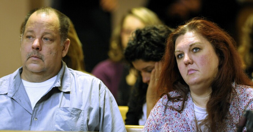 FORTVILEDE FORELDRE: Jennifer Millsap og David Lichtenfelt fulgte rettssaken mot mannen som var tiltalt for drap på datteren.