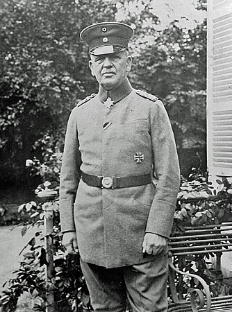 <b>OBERSTENS HJELP:</b> Oberst Max von Boehn, som fikk Ramstad på plass i en tysk stormbataljon.