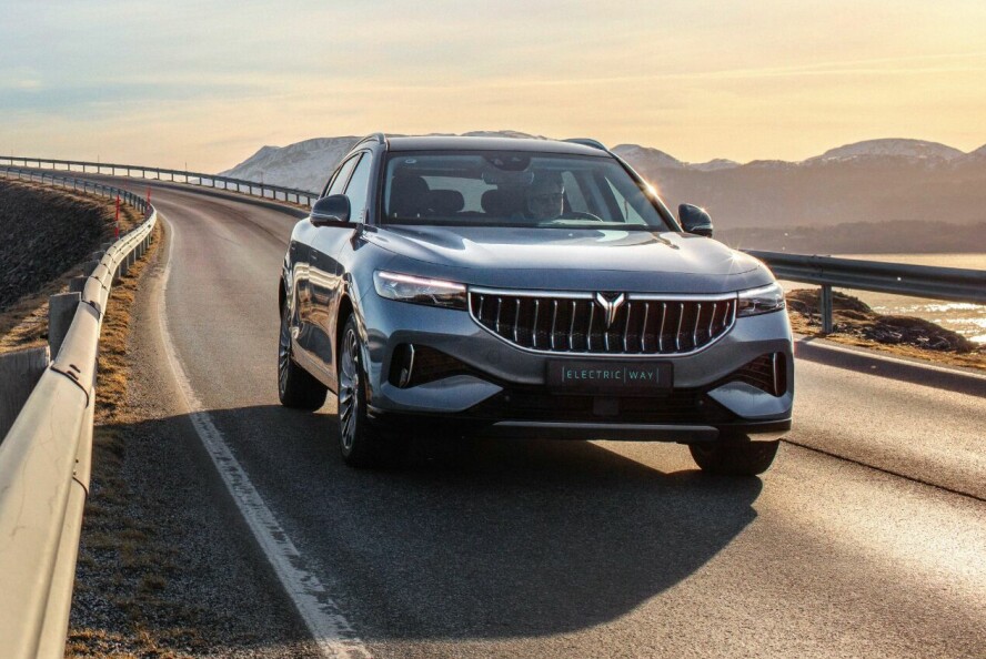 FØRST: Voyah Free er den første modellen DongFeng ruller ut. Det kinesiske selskapet er blant Kinas største bilprodusenter.