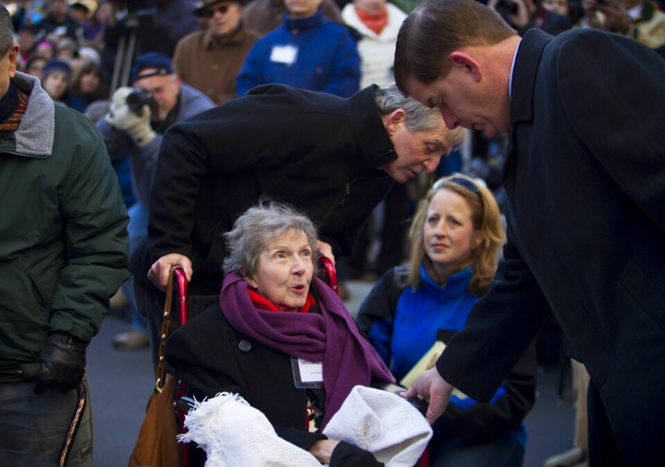 OVERLEVDE: Ann Marie Gallagher overlevde tragedien på Cocoanut Grove.
