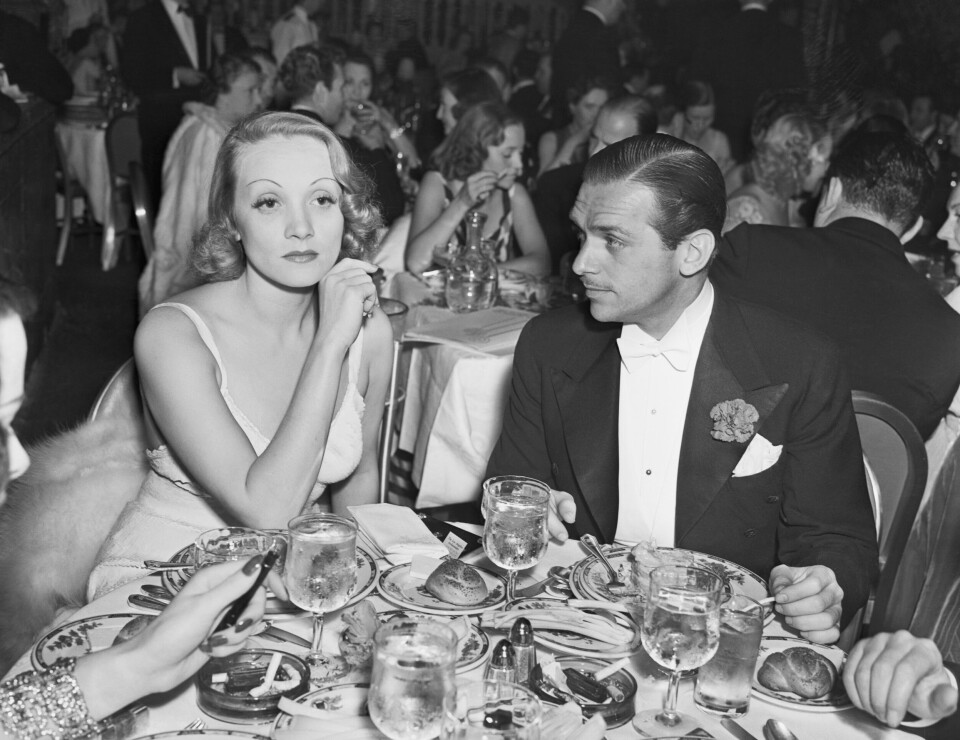 IN-STED: Cocoanut Grove var et populært sted også for kjendiser som Marlene Dietrich.