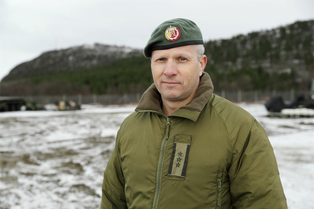 <b>FORSVARER FINNMARK:</b> Sjefen for Finnmark landforsvar, oberst Tomas Beck, avviser påstanden om at norske styrker ikke kan forsvare Finnmark.