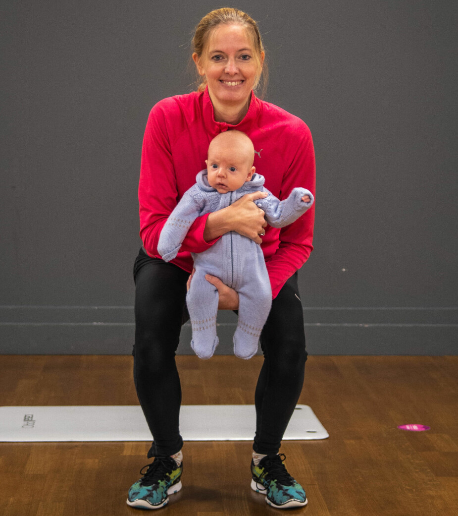 Victoria Teigland Holck begynte å trene da lille Eirik var omtrent åtte uker gammel. Det er en perfekt tid å starte på.