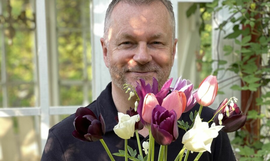 Arild anbefaler å velge tulipansorter som står lenge i blomst for å få maks utnyttelse av skjønnheten.