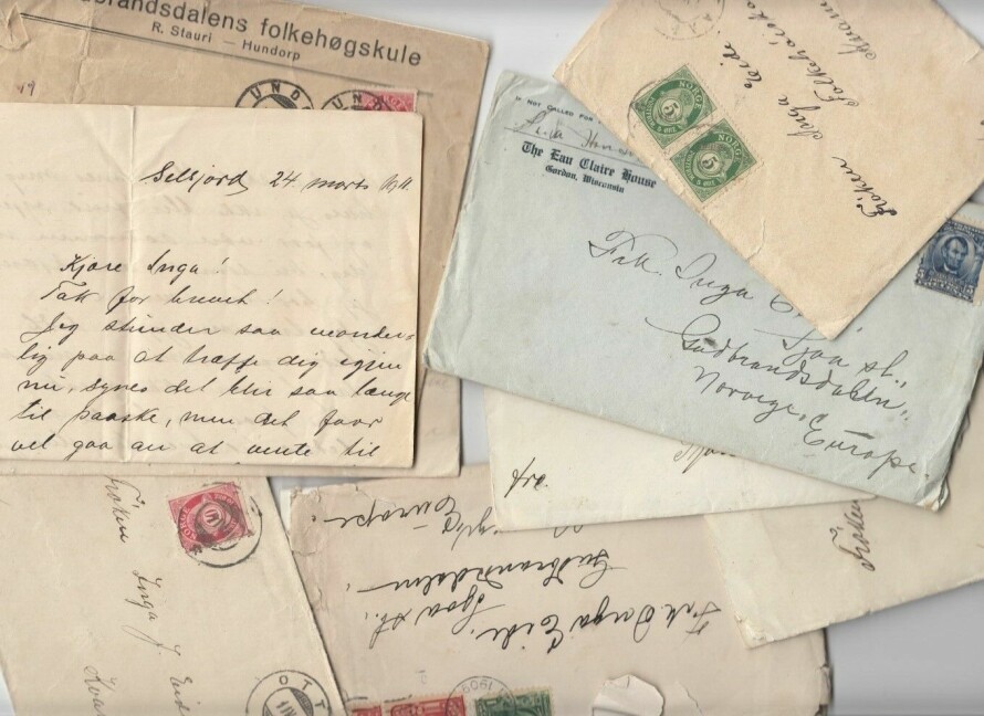 FØLELSER: I flere år har Knut Selsjord fordypet seg i bestemor Ingas og andre i slekta sine brev. Han fant brennende kjærlighet, dyp sorg, store dilemmaer og Norge i voldsom endring.