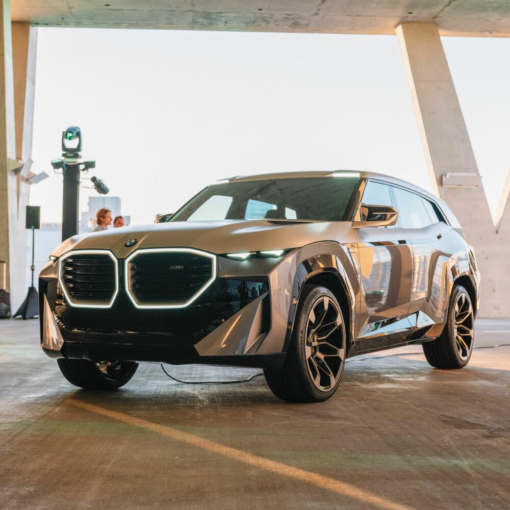 <b>JUBILEUMSBIL:</b> BMW XM-konseptet ble vist frem sent i 2021. 