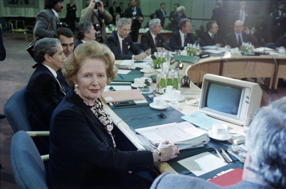 <b>PROVOSERTE:</b> Statsminister Margaret Thatcher regjerte Storbritannia i 1982 − med for hard hånd, mente mange. Blant dem Michael Fagan.