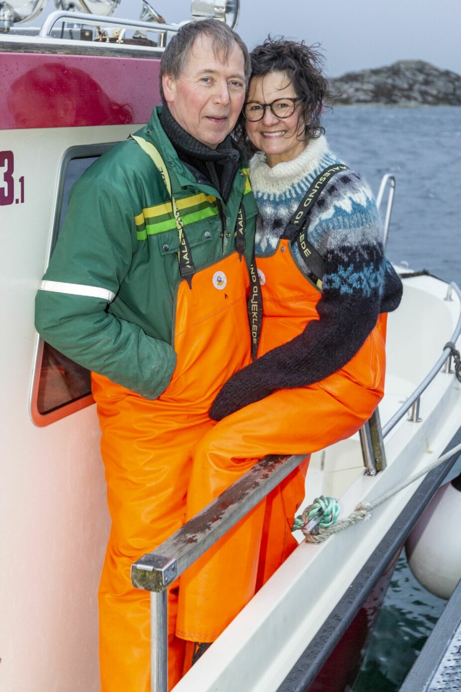 <b>TRAFIKKFLYT: </b>– Vi ble rett og slett vanvittig forelsket i hverandre, forteller Eva og Svein Jarle. Det er de ennå. Her er båten hvor deres første reise fant sted. Den fungerer som «hverdagsbilen» på øya.