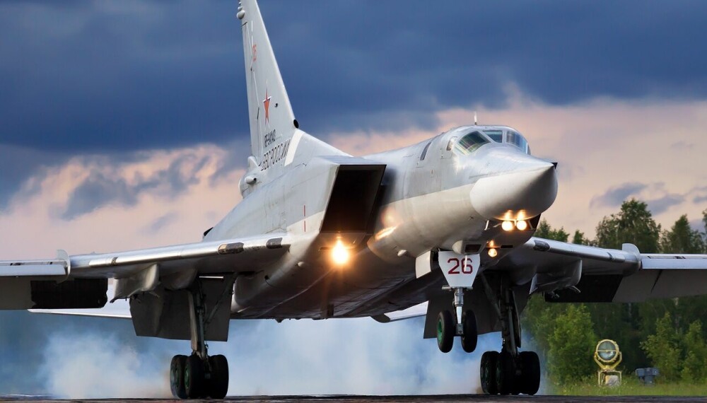 BOMBEFLY: Tupolev TU-22M3 skal ha blitt brukt til å bombe Mariupol