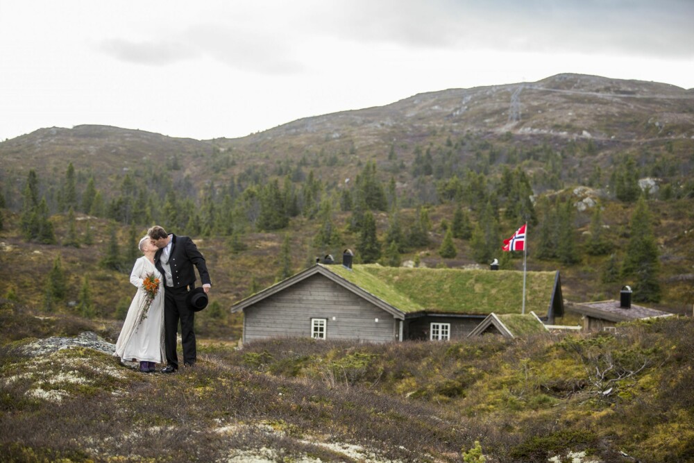 For Liesl og Kai Arne var setra det perfekte valget for bryllupet.
