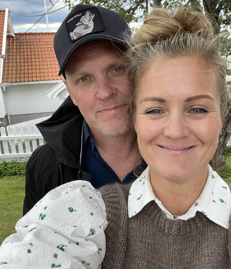 KJÆRESTEN TIL SIRI: I 2020 giftet Siri og Espen seg etter 13 år sammen.