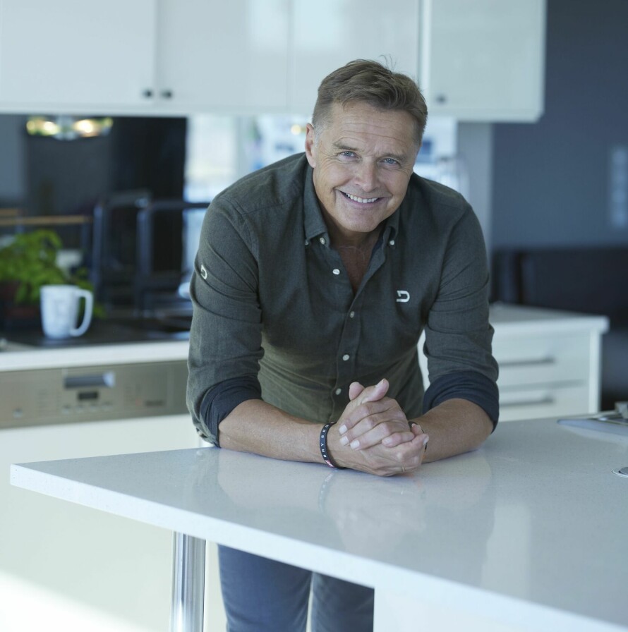 LIVSGLAD: – Det å være positiv gir meg mye energi, sier Dag Otto – og vi merker det.