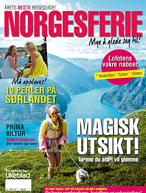 NORGESFERIE 2022: Bladet er i salg fra 29. april og åtte uke fremover, men kan kjøpes på Bladkiosken.no hele sommeren .