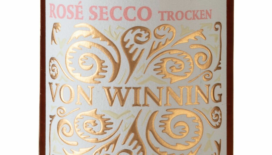 GODT KJØP: Von Winning Rosé Secco Trocken.