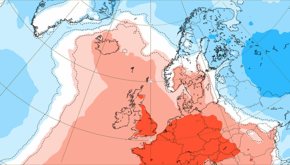 ECMWFs temperaturprognose for uke 19 (som starter 9. mai)