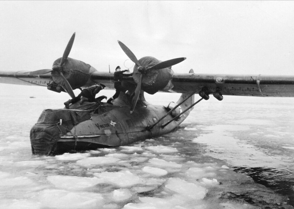 <b>KRIGSFLYET:</b> PBY-5 Vingtor, den ene av de fire Catalinaene som 333 Skvadron i Woodhaven fikk tildelt under krigen. De patruljerte norskekysten, og transporterte hemmelige agenter inn og ut.