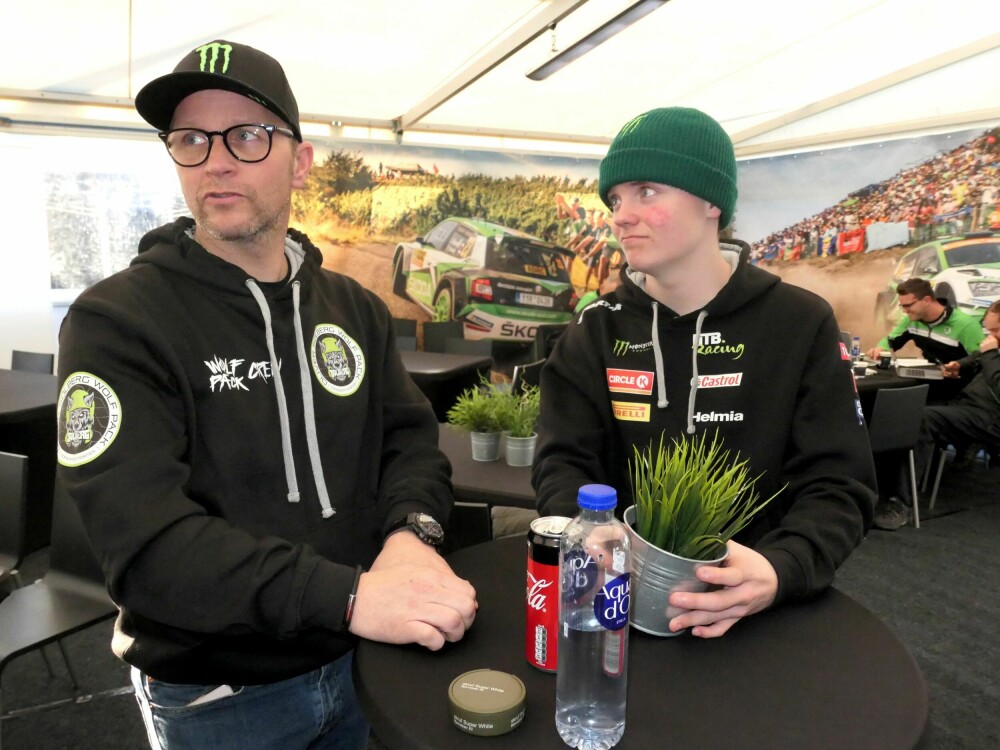 <b>            RALLYCROSS:</b> Petter la selv opp som rallycross-kjører i 2019. Siden har han reist verden rundt med sønnen som er en av verdens ledende rally-talenter.