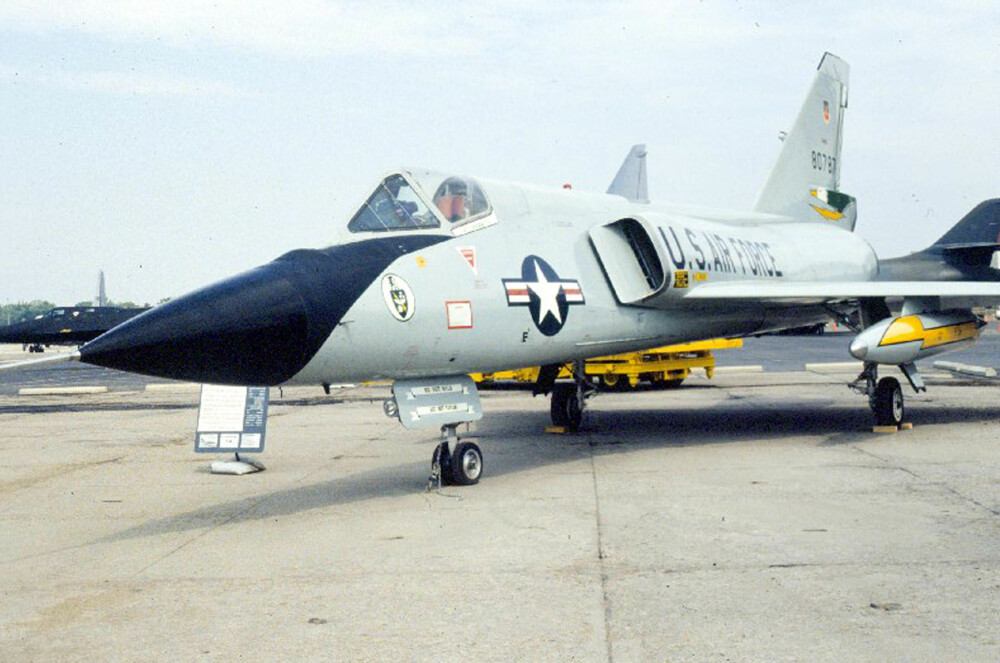 <b>MUSEUMSFLY:</b> F-106 Delta Dart-jageren med tilnavnet «Cornfield Bomber» står i dag utstilt på US Air Force museet i Dayton, Ohio.