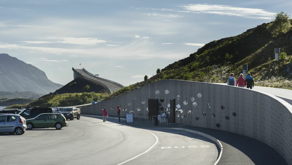 <b>GOD PLASS:</b> Eldhusøya er den største rasteplassen langs Atlanterhavsveien.