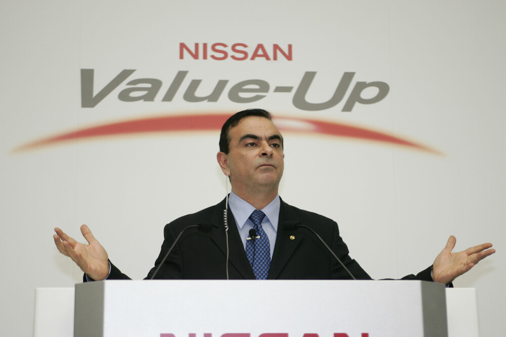 <b>KOSTNADS-KILLER:</b> Med Ghosn bak rattet gikk Nissan fra blodrøde tall til profitt på rekordtid. 