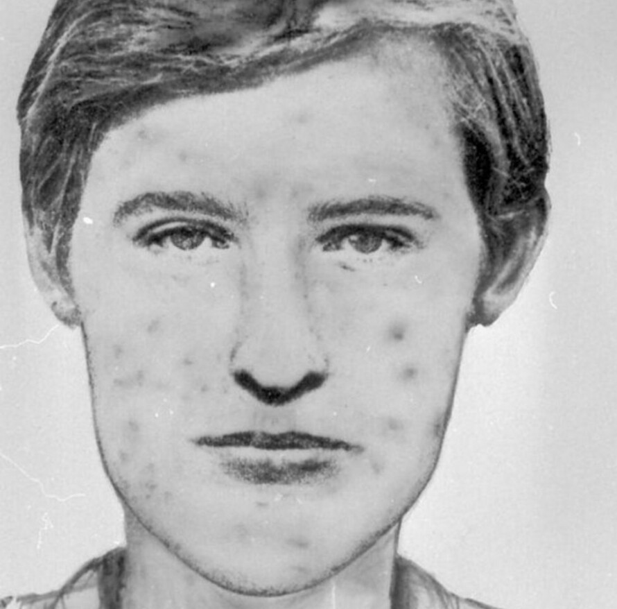 ARRET MISTENKT: Denne tegningen ble laget på grunnlag av vitneforklaringen fra halvbroren til det første kjente drapsofferet Cécile Bloch. Jakten på drapsmannen satte Frankrike på hodet.