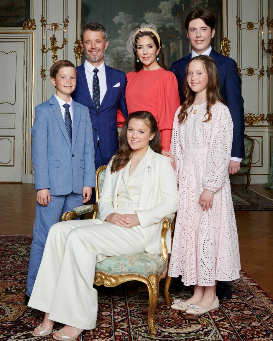 <b>      KRONPRINSFAMILIEN:</b> Den danske kronprinsfamilien vil nok sette ekstra stor pris på stundene sammen nå når bare tre av fem blir boende hjemme.
