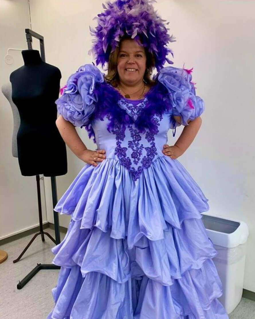 PRIDE-FEIRING: Under Pride i fjor la Else ut dette bildet på Instagram med teksten Pride and absolutely no prejudice.