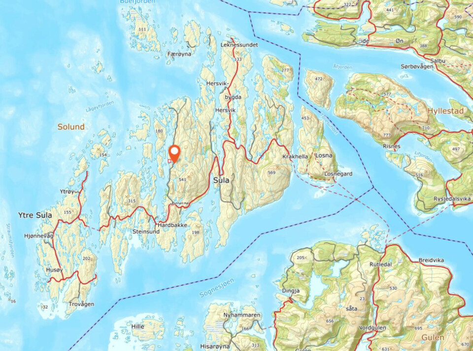 Lenger vest i landet er det ikke mulig å komme