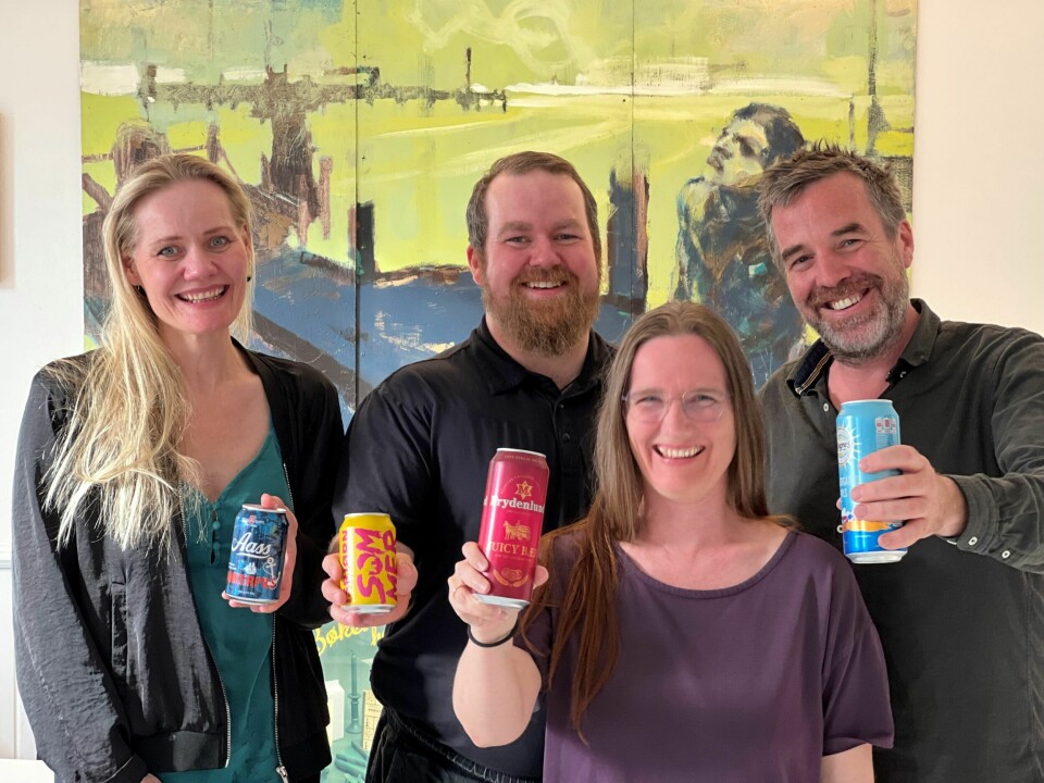 FAVORITTER: Noen av de beste ølene, i følge testpanelet.