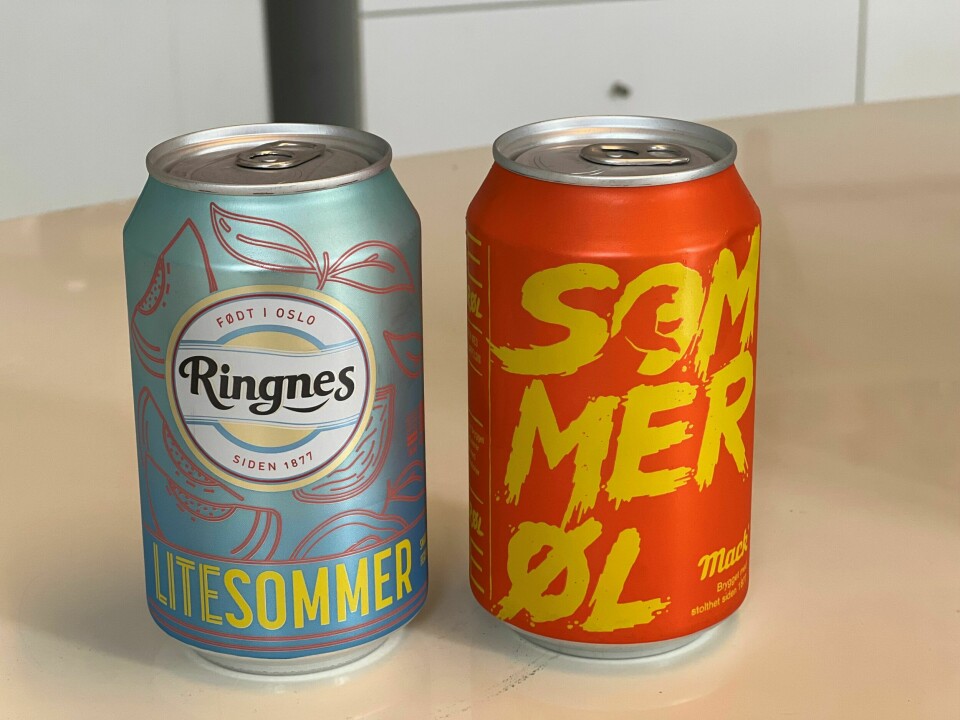 SKIVEBOM: Lite sommerøl var ingen suksess.