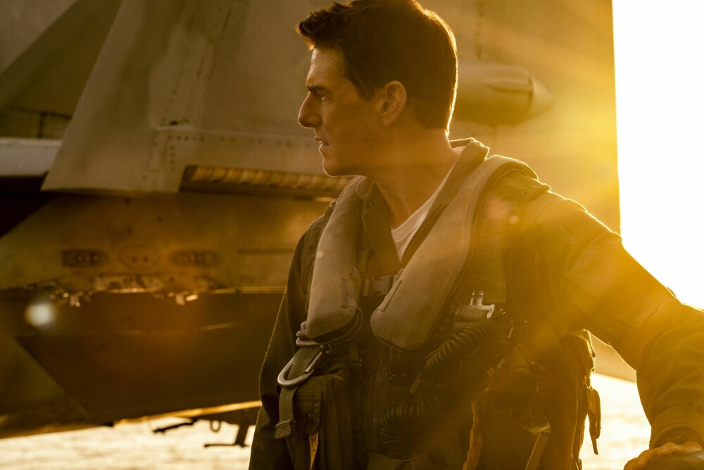 MAVERICK: Tom Cruise i filmen «Top Gun».