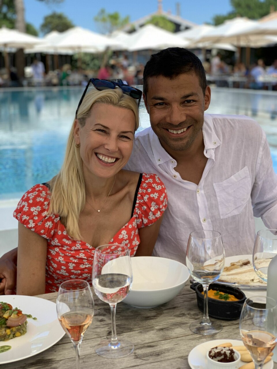 KLIPPEN I LIVET: Vibeke Klemetsen og Thomas Weeden har vært sammen i 13 år, og har barna Liam og Leona sammen.