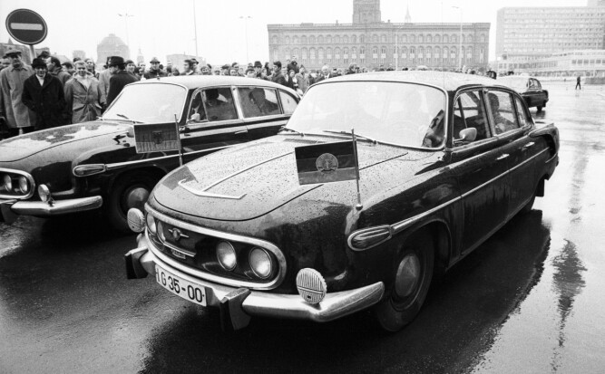 <b>PAMPEBIL:</b> Tatra 603 ble bygget for dignitærene i kommunist­partiene, som i DDR. 