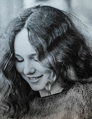 <b>UNGDOM:</b> Vakkert portrett av Camilla, ca 13 år gammel, Oslo 1971.