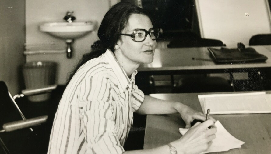 PSYKOLOGISTUDIET: På skolebenken lærte Vigdis blant annet at hennes egen legning var en karakterforstyrrelse.