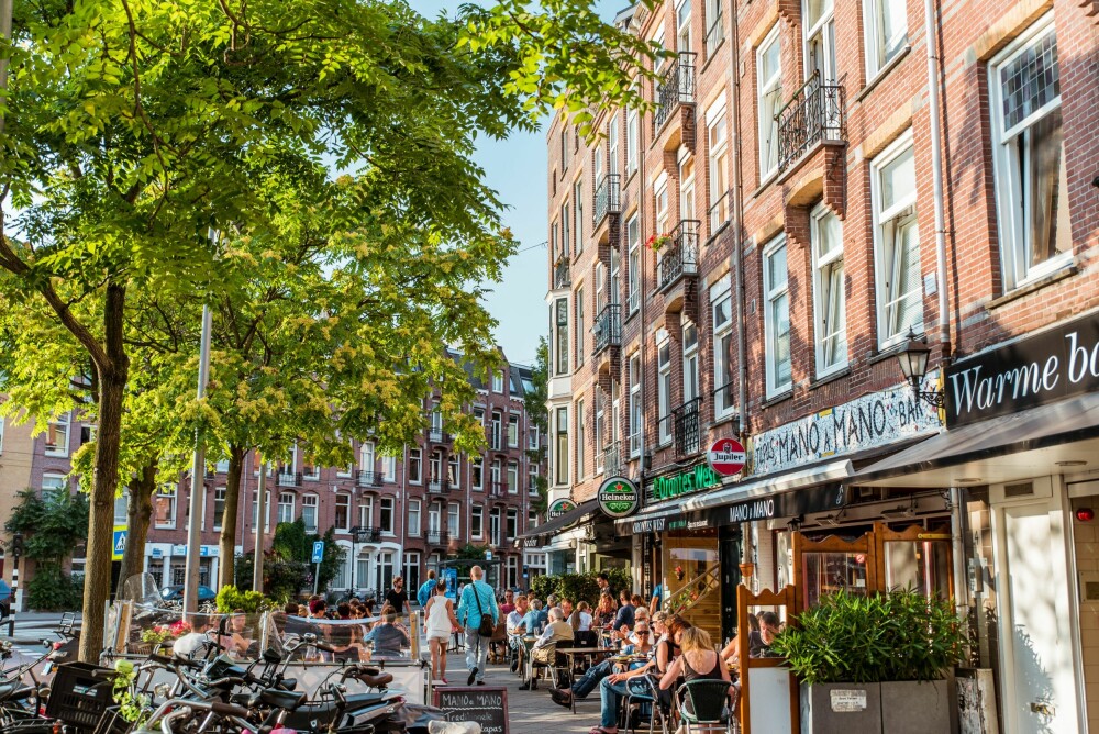 <b>SJARMERENDE:</b> Bydelen Amsterdam-West er et typisk eksempel på at det som før ble sett på som billige arbeiderklasseboliger, nå er ettertraktede leiligheter for urbane folk med bartevoks og surdeig.