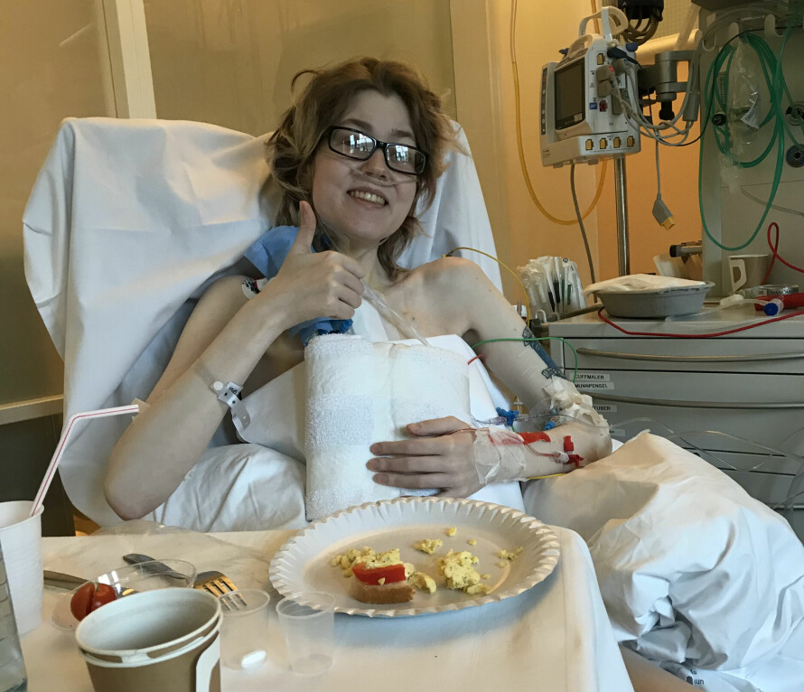 SYKDOM: Hanne er rammet av den alvorlige sykdommen Cystisk Fibrose, og ble i 2017 lungetransplantert.