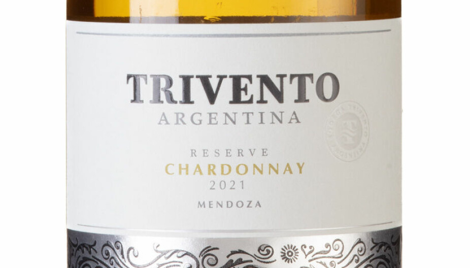 GODT KJØP: Trivento Reserve Chardonnay 2021.