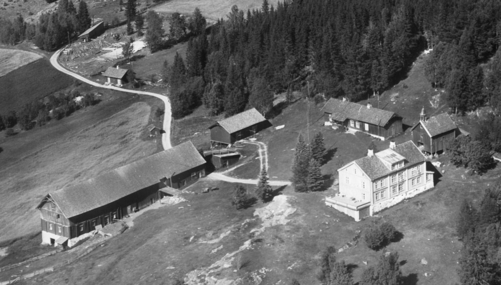 OVERRASKELSESANGREP: Både angripere og de angrepne ble overrasket da tyskerne angrep Osvald-gruppens motstandsbase på Sollia ved Trevatn 31. mai 1944. Tyskerne trodde basen var en liten hytte. Harald Flaskerud oppdaget tyskerne og ble raskt truffet mens resten av motstandsfolkene kom seg i sikkerhet.