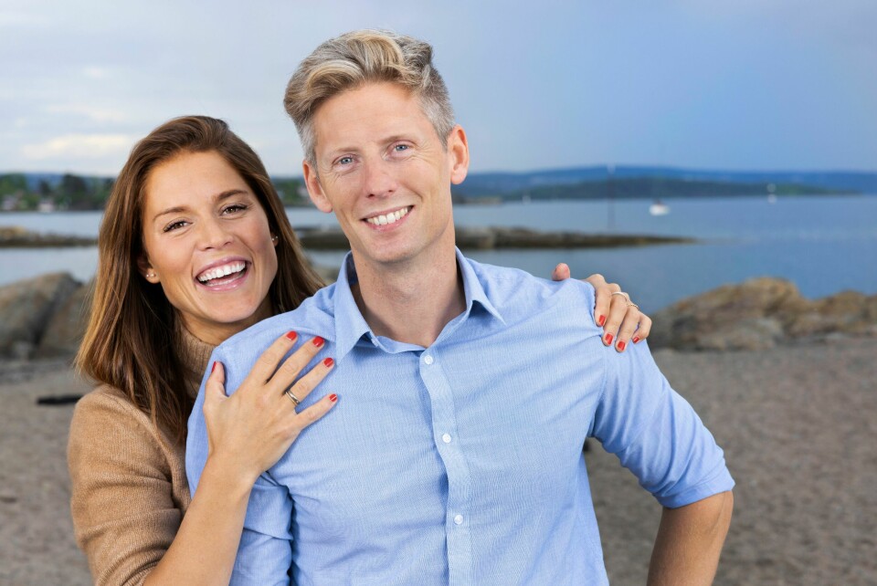 PAR I HJERTER: I 2019 ble det kjent at Gaute Grøtta Grav og Cathrine Montero Moen hadde funnet lykken. Nå har de to sønner på 1,5 og 3 år.