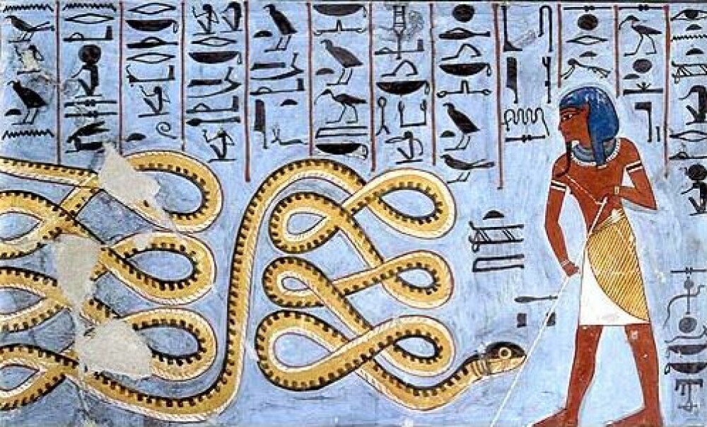 <b>SLANGEGUDEN:</b> Den egyptiske guddommen Apep var Nikko Jenkins’ ledestjerne.
