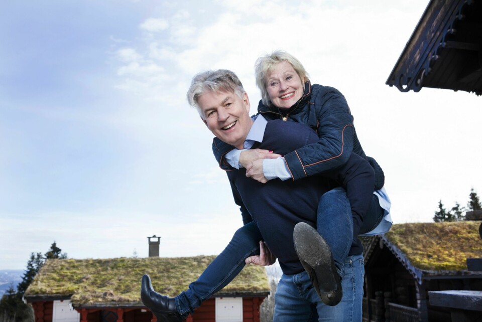 EKTEMANNEN LASSE: Det siste halvåret har Lasse bodd i Bergen for å spille forestilling der mens Anne Marie har bodd i ekteparets nye leilighet på Majorstuen i Oslo.